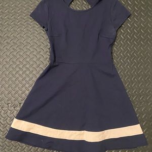 Navy blue dress